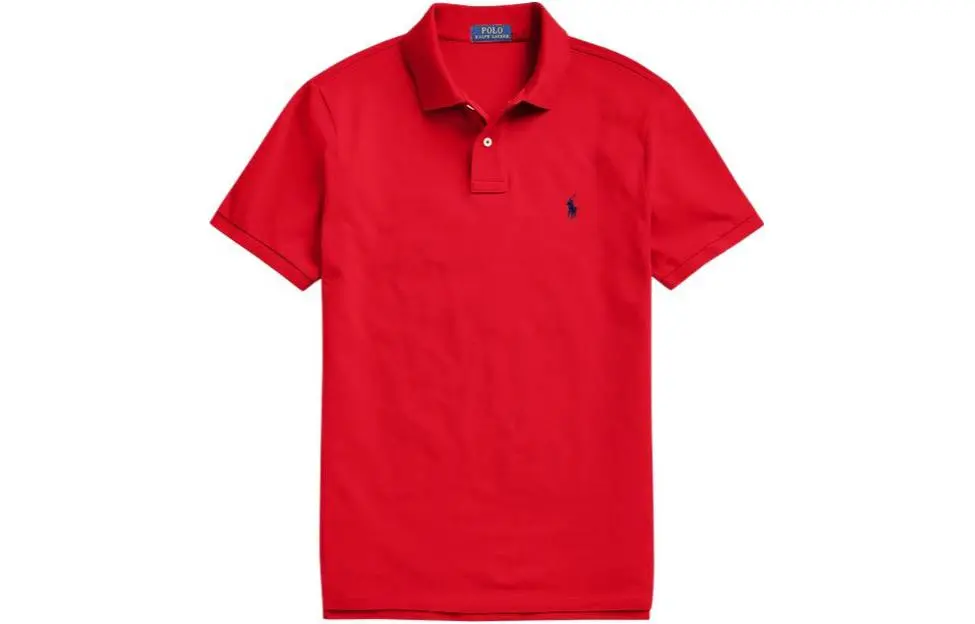 Polo Ralph Lauren Polo Shirt Custom Men's Red