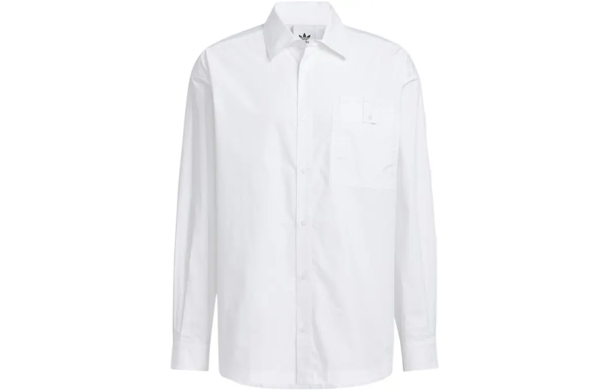 Adidas Originals Shirts Unisex White Lapel Moderate Other