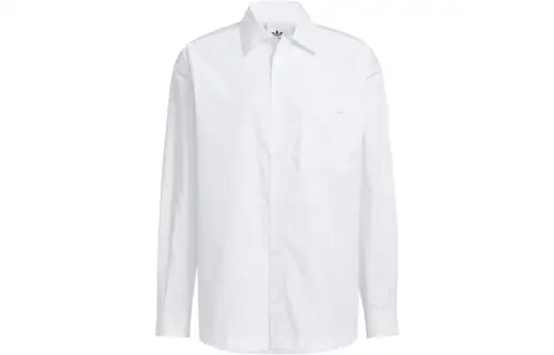 Adidas Originals Shirts Unisex White Lapel Moderate Other