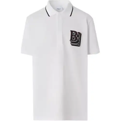 Burberry Polo Shirt Men's White