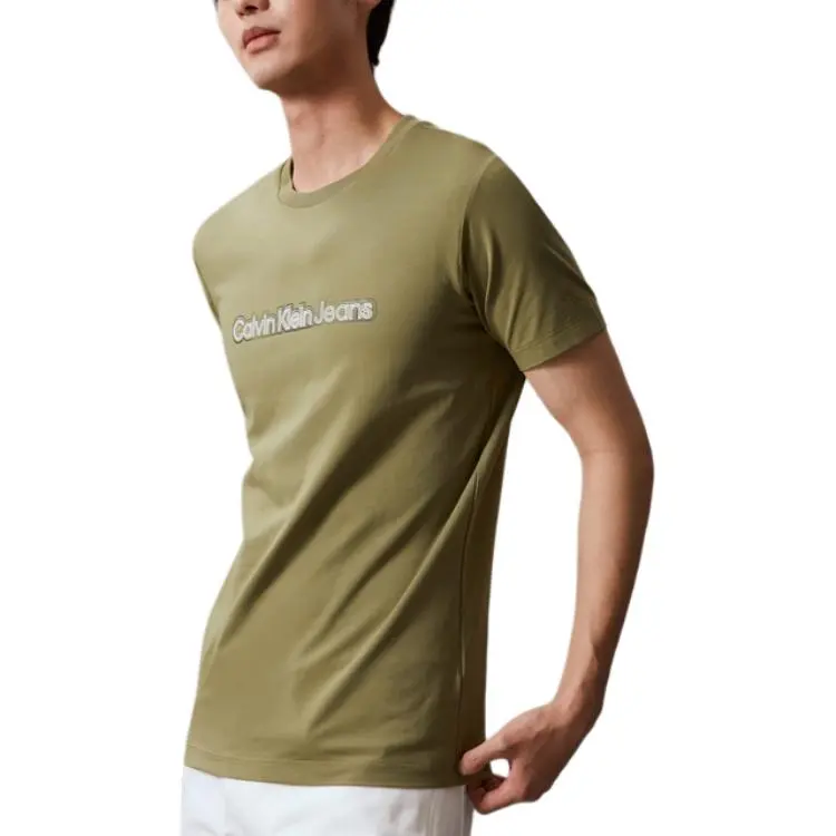 CALVIN KLEIN T Shirt Men's Rosemary Green