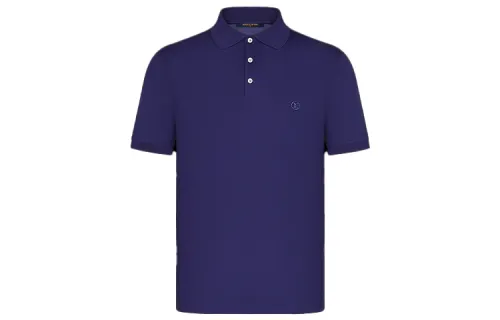 LOUIS VUITTON Polo Shirt Men's Blue