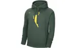 Nike Sweatshirts Men's Green Hooded Moderate Other