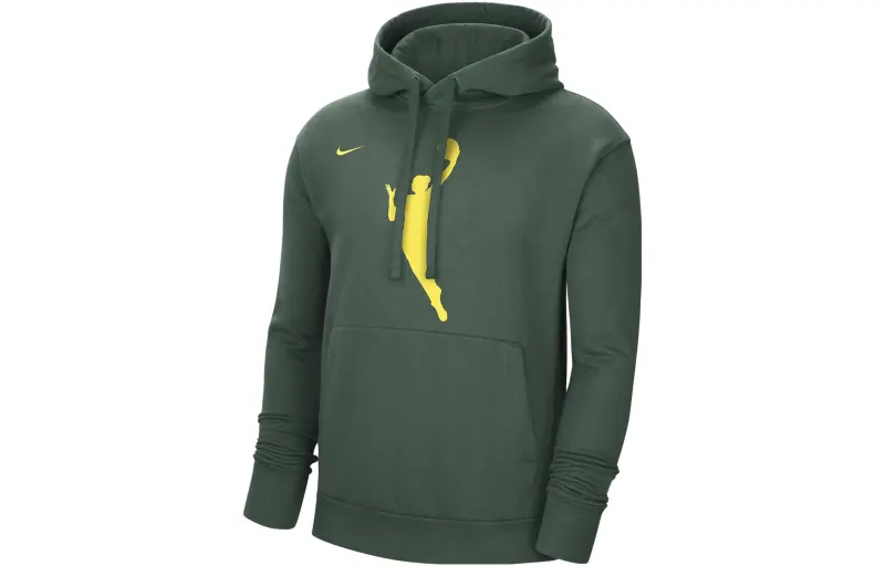 Nike Sweatshirts Men's Green Hooded Moderate Other