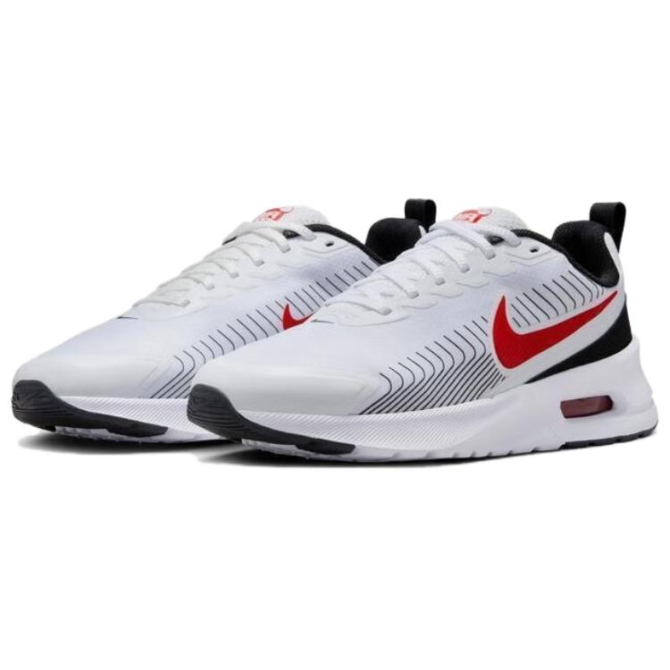 Nike Air Max Nuaxis White Black University Red