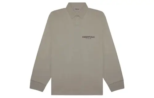 Fear Of God Essentials Long Sleeve Boxy Polo