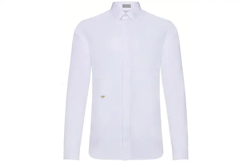 DIOR Homme Bee Embroidered Long Sleeved Shirt