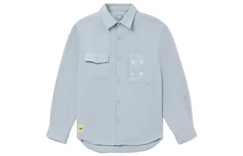 Li Ning Skateboard Shirts Men's Coin Gray Thickened And Fleece Lined Other