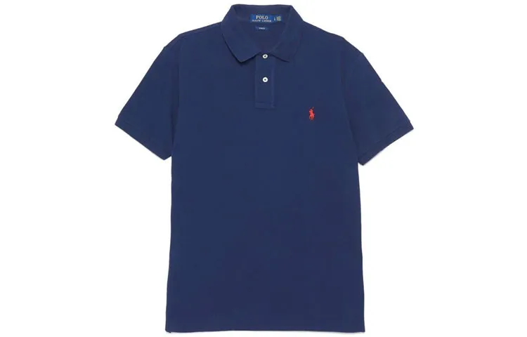 Polo Ralph Lauren FW21 Polo Shirt Slim Fit Men's Blue