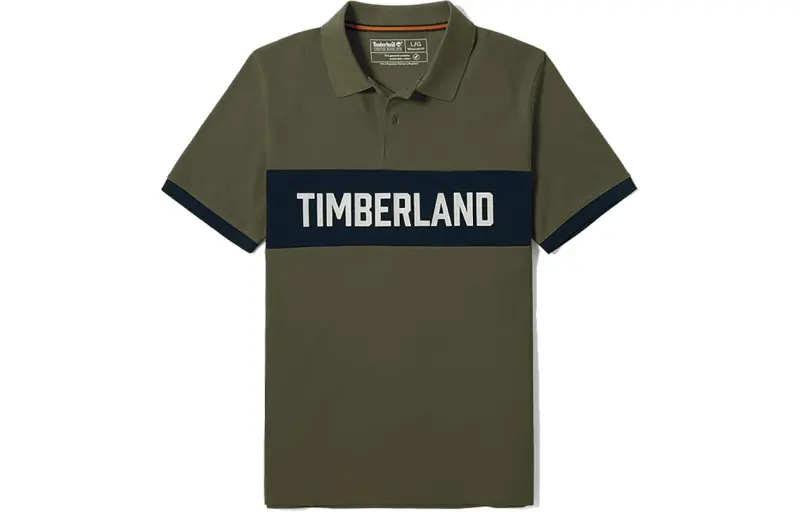 Timberland Polo Shirt Men's Army Green