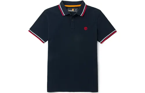 Timberland SS22 Polo Shirt Men's Dark Sapphire