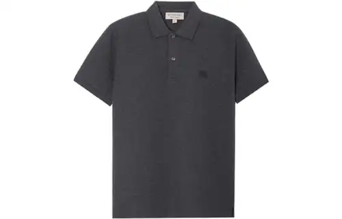 Burberry Polo Shirt Men's Dark Gray
