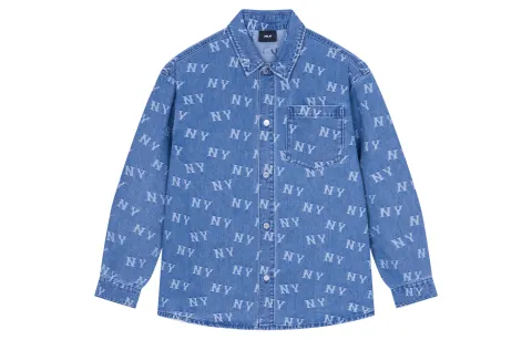 MLB New York Yankees SS24 Shirt Unisex Light Blue