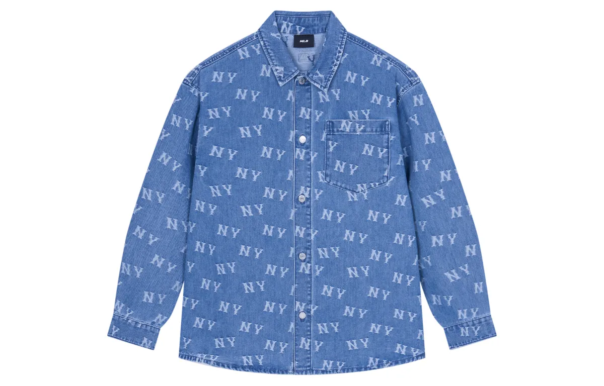 MLB New York Yankees SS24 Shirt Unisex Light Blue