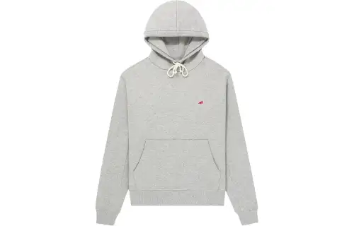 New Balance Logo Embroidered Drawstring Hoodie
