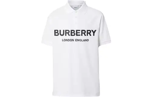 Burberry Polo Shirt Men's White