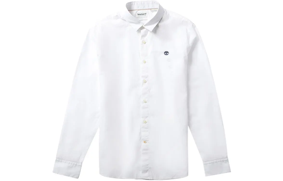 Timberland Shirts Men's White Lapel Moderate Shirt