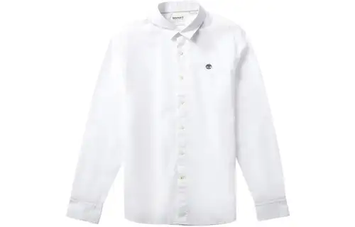 Timberland Shirts Men's White Lapel Moderate Shirt