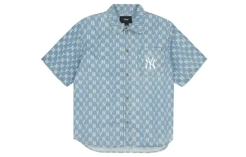 MLB New York Yankees Shirt Unisex Light Blue