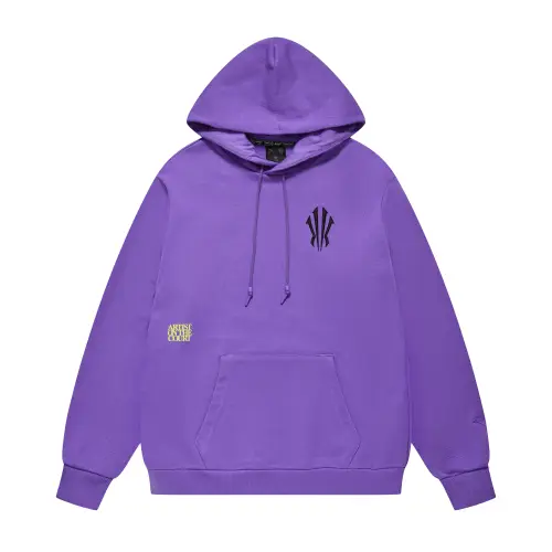 Anta Sweatshirt Unisex Fluorescent Grape Purple