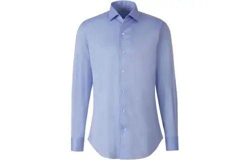 Loro Piana Shirts Men's Blue Lapel Moderate Other