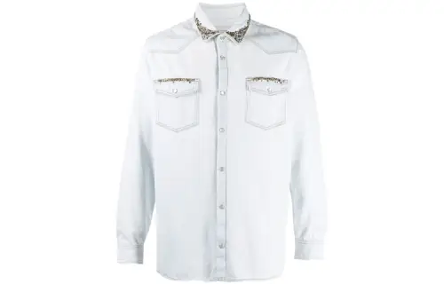Golden Goose Shirt Men's Light Blue