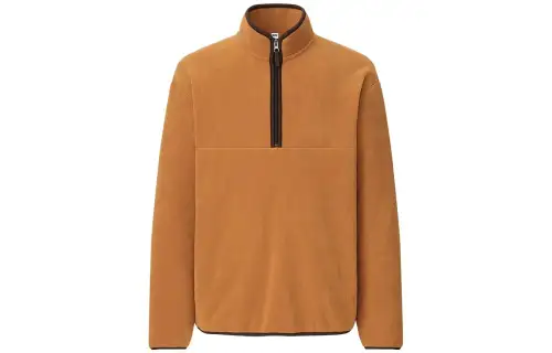 UNIQLO Sweatshirt Men's Bright Yellow