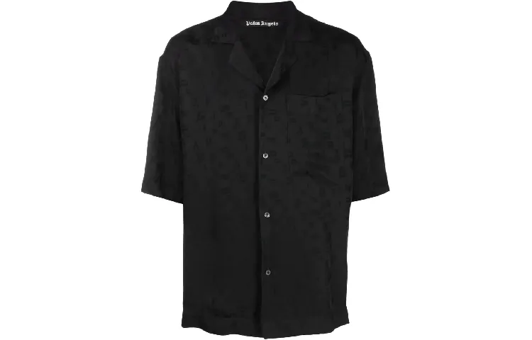 PALM ANGELS Monogram Bowling Shirt