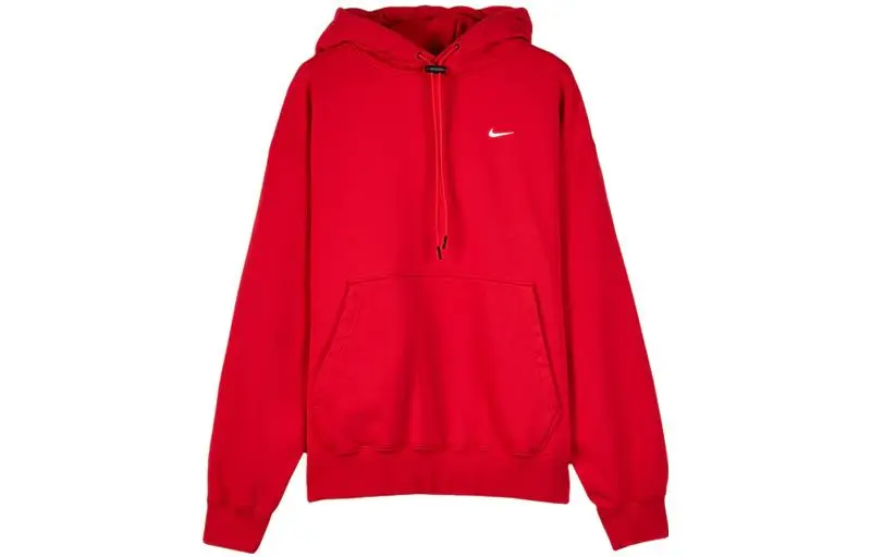 Nike Sweatshirts Men's Red Hooded Moderate Regular