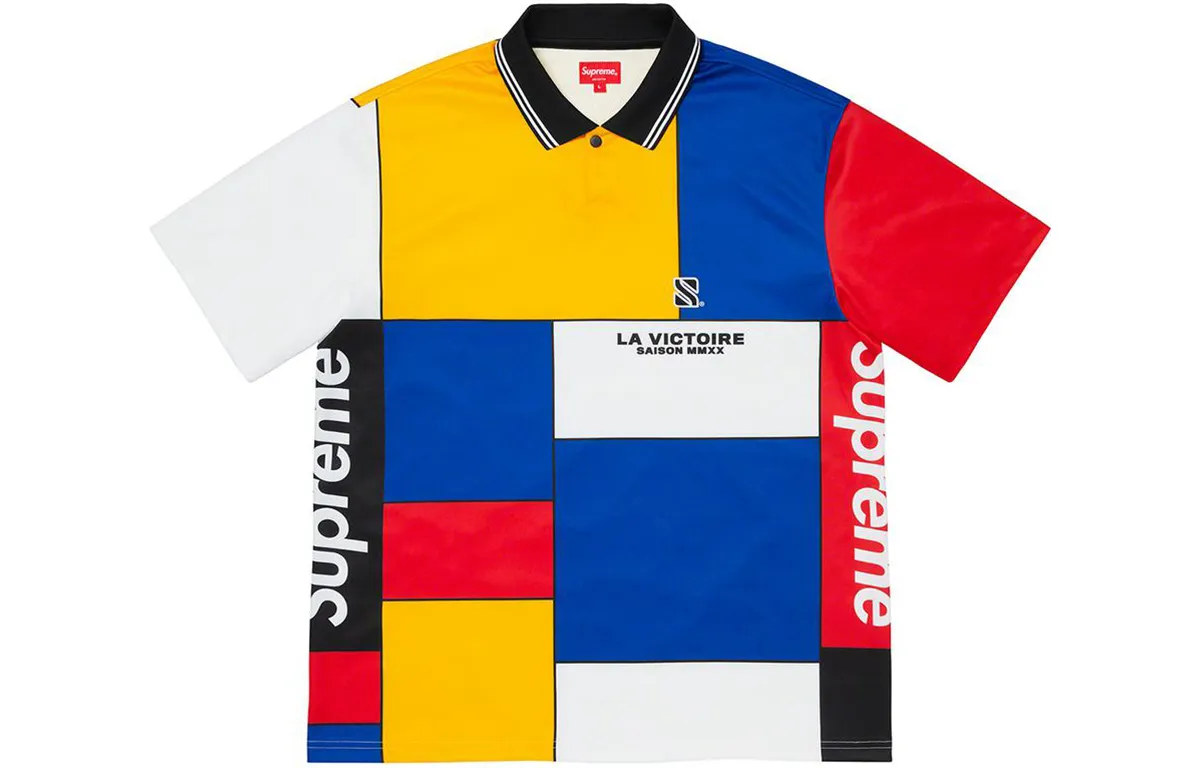 Supreme Colorblocked Soccer Polo