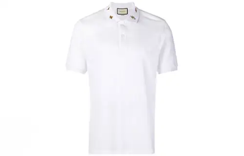 GUCCI Polo Shirts Men's Crew Neck Moderate Straight Fit