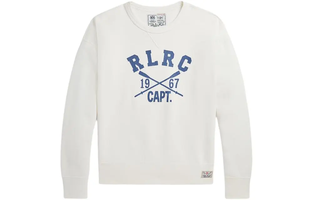 Polo Ralph Lauren SS24 Sweatshirt Men's Nevis Island Ecru