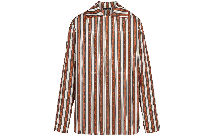 LOUIS VUITTON New Quarterly Products Of LV Shirt Men's Red