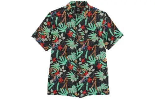 Vans X CRAYOLA Shirts Unisex Green Lapel Moderate Other