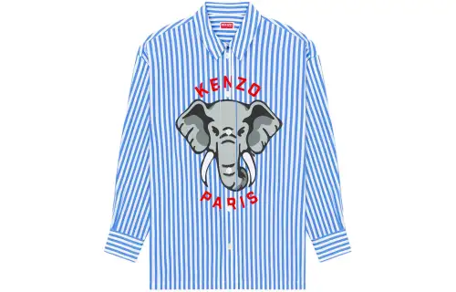 KENZO SS24 Shirt Men's Royal Blue