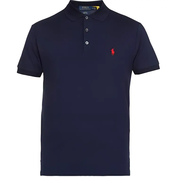 Polo Ralph Lauren SS21 Polo Shirt Slim Fit Men's Dark Blue