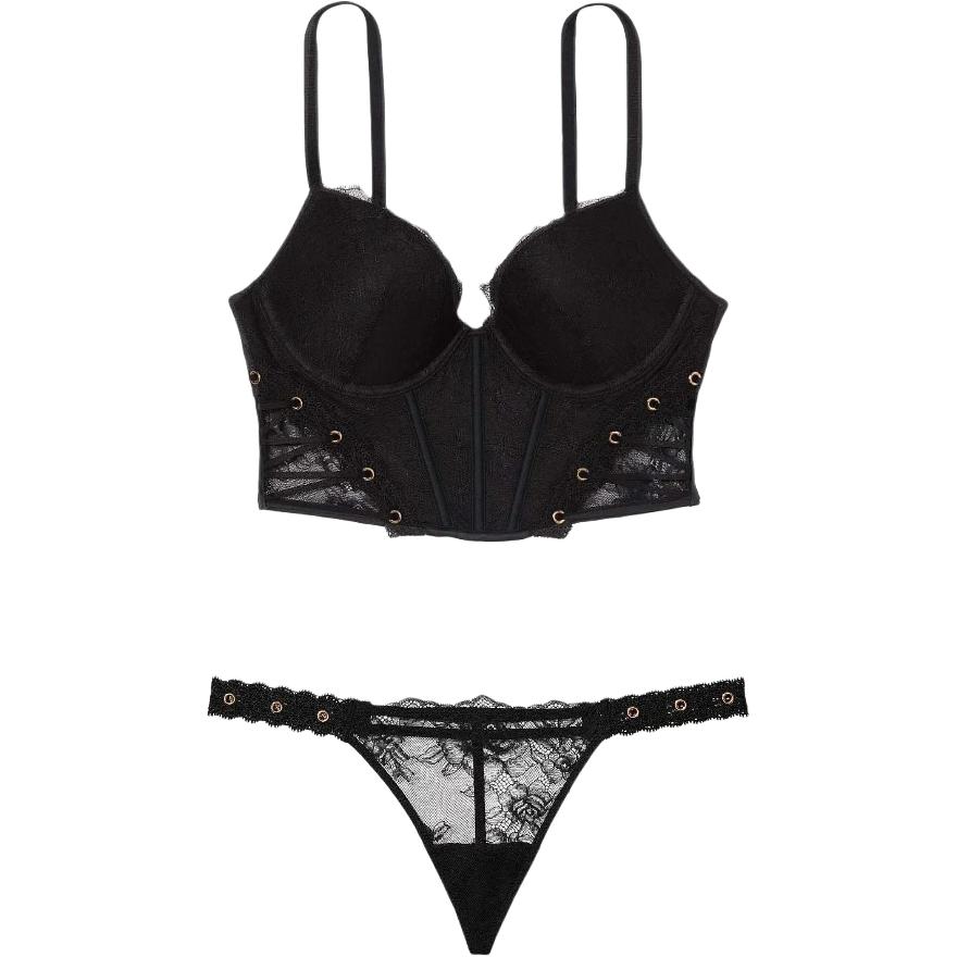 Женское нижнее белье Victoria's Secret (черное)