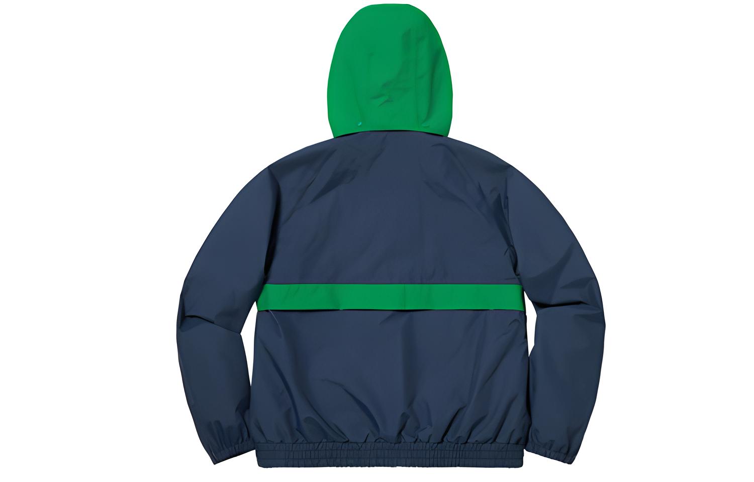 Куртка Supreme FW18 x GORE-TEX Court Jacket Navy (синяя) — фото 2