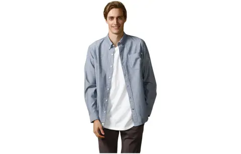 Timberland Shirt Men's Dark Royal Blue