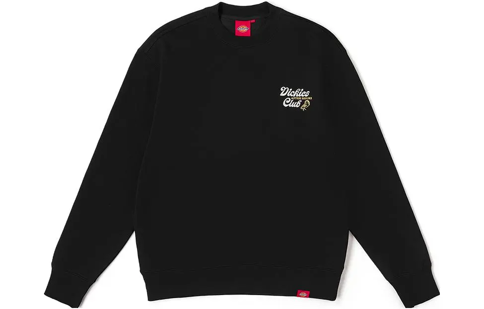 Dickies Sweatshirts Unisex Asphalt Black Crew Neck Moderate Other