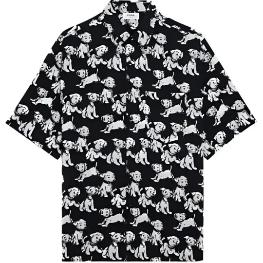 CELINE X AMY DORIAN SS22 Shirt Men's Black