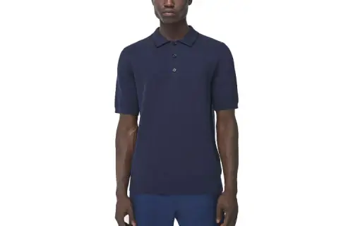 Burberry Polo Shirt Men's Ink Blue