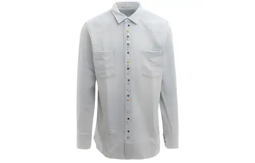 Golden Goose Deluxe Brand Logo Patch Buttoned Shirt