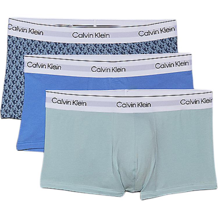Мужские трусы CALVIN KLEIN (разноцветные, 3 штуки)