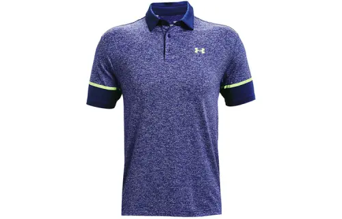 Under Armour Playoff 2.0 Polo Shirts Men's Blue Polo Collar Moderate Straight Fit