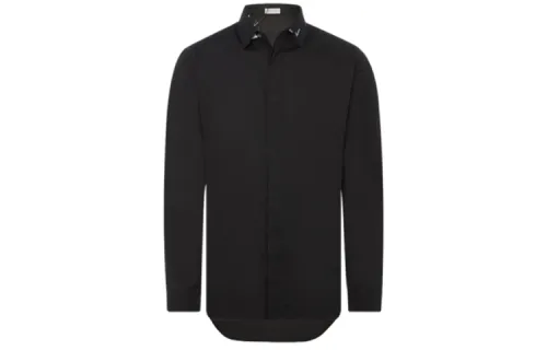 DIOR Quarterly New Products Shirts Men's Black Moderate Other