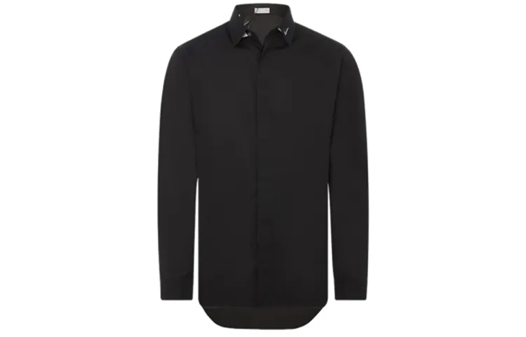 DIOR Quarterly New Products Shirts Men's Black Moderate Other