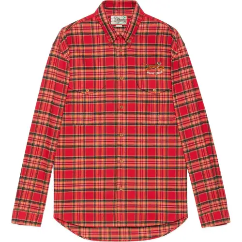 GUCCI Shirts Men's Red Moderate Other