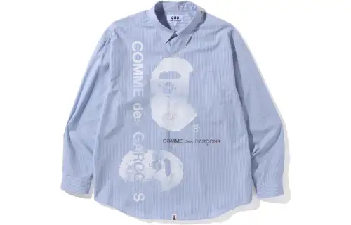 Bape X Comme Des Garcons Osaka Loose Fit Shirt