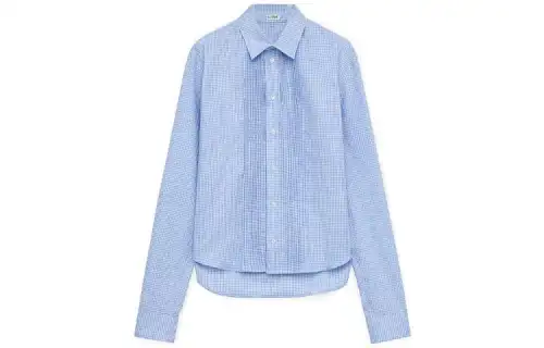 LOEWE SS24 Shirt Men's Soft Blue